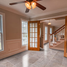 Carregar imagem no visualizador da galeria, Atlantic Grey Marble Floor and Wall Tile Polished - Livfloors Collection
