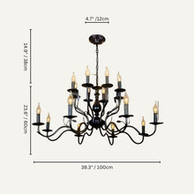 Carregar imagem no visualizador da galeria, Augustus Chandelier
