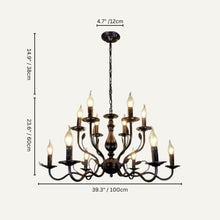 Carregar imagem no visualizador da galeria, Augustus Chandelier
