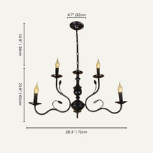 Carregar imagem no visualizador da galeria, Augustus Chandelier
