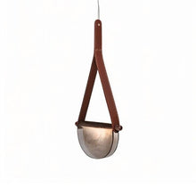 Load image into Gallery viewer, Avgi Leather Pendant Light
