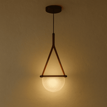 Load image into Gallery viewer, Avgi Leather Pendant Light

