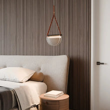 Load image into Gallery viewer, Avgi Leather Pendant Light
