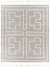Carregar imagem no visualizador da galeria, Azra Tasseled Jute&amp;Wool Rug
