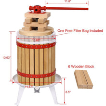 Cargar imagen en el visor de la galería, Fruit Wine Press-3.17 Gallon/12L
