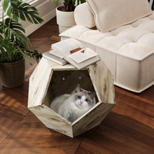 Load image into Gallery viewer, 25.98&#39;&#39; Modern Pet Furniture Cat Carrier, Sofa Side Table, Planter MDF Multifunctional Furniture, Burmese Sumac
