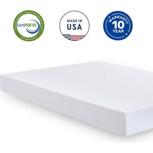Load image into Gallery viewer, Green Tea Infused Memory Foam Twin Mattress, 8 inch Gel Memory Foam Mattress for a Cool Sleep, Bed in a Box
