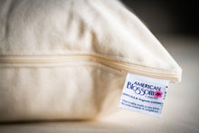 Load image into Gallery viewer, Natural Cotton Pillow With Wool Filling
