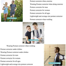 Load image into Gallery viewer, FUYERLI Posture Corrector for Men and Women with Adjustable Clavicle Brace
