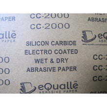 Load image into Gallery viewer, 2000 Grit Sandpaper Sheets – 50 Pack, 9x11 in, Wet or Dry Use
