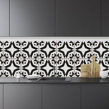 Carregar imagem no visualizador da galeria, Black Aztec Tile Backsplash
