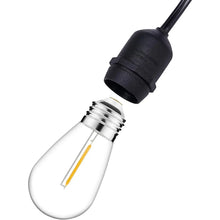 Carregar imagem no visualizador da galeria, Backyard String Lights with Solar LED feature for Cozy Outdoor
