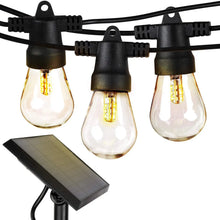 Carregar imagem no visualizador da galeria, Backyard String Lights with Solar LED feature for Cozy Outdoor
