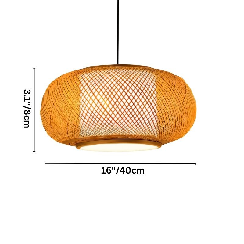 Balance Rattan Pendant Light