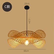 Load image into Gallery viewer, Bamboo Chandelier Rattan Lamp
