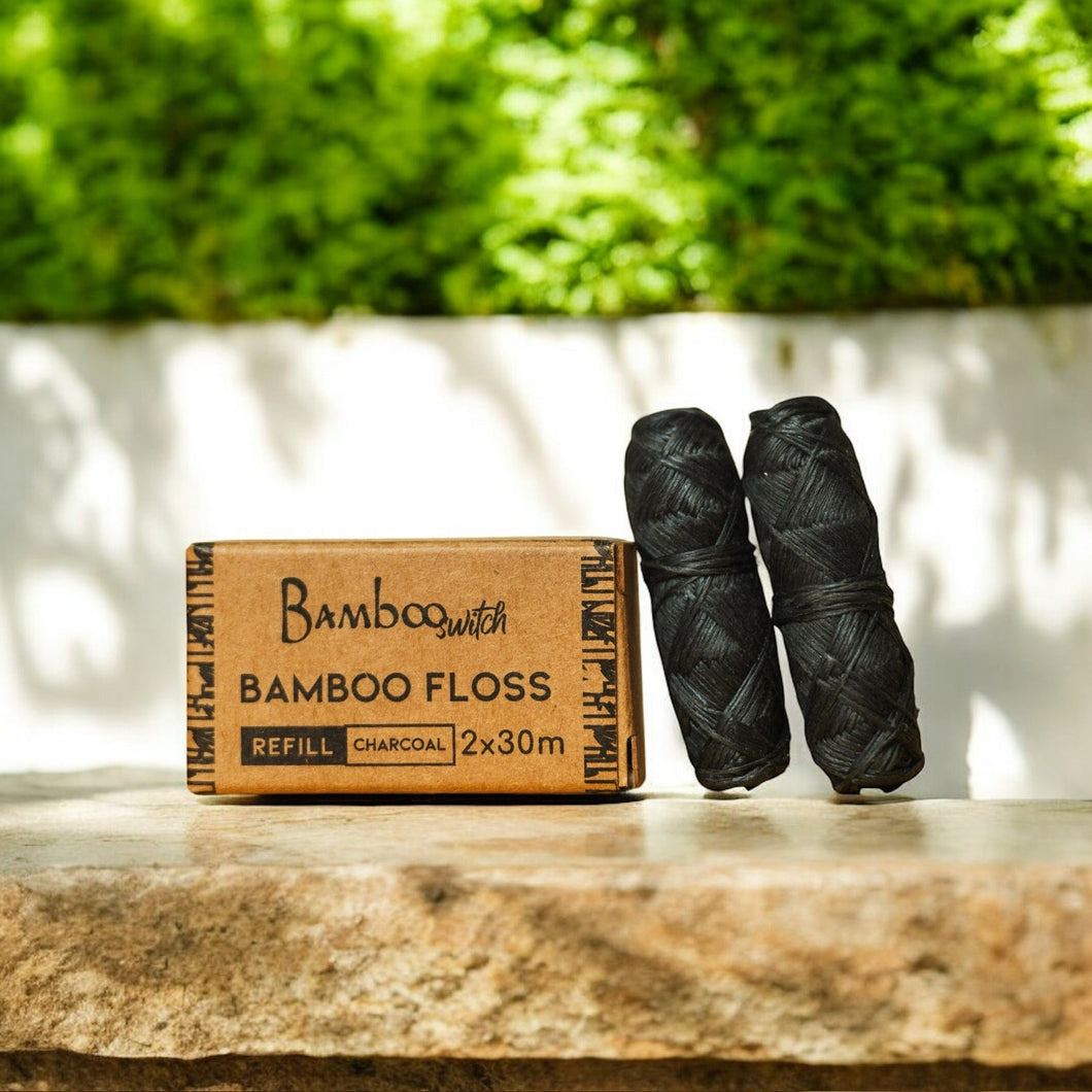 Bamboo Floss Refill Pack | 2 Floss Spools