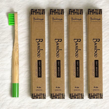 Load image into Gallery viewer, Bamboo Kids Toothbrush | Round Handle
