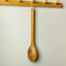 Load image into Gallery viewer, Bamboo Long Handle Back Massager
