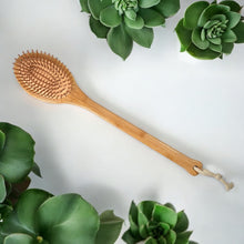 Load image into Gallery viewer, Bamboo Long Handle Back Massager
