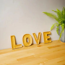 Load image into Gallery viewer, Bamboo L.O.V.E. Charcuterie Trays
