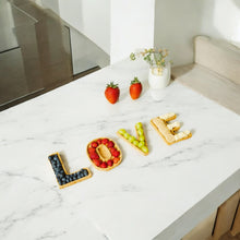 Load image into Gallery viewer, Bamboo L.O.V.E. Charcuterie Trays
