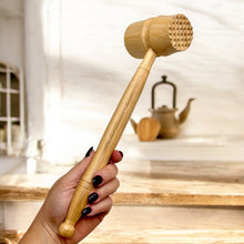 Load image into Gallery viewer, Bamboo Meat Tenderizer &amp; Kitchen Tool
