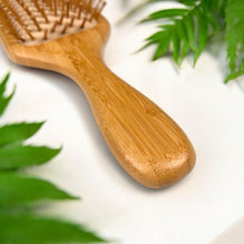 Load image into Gallery viewer, Bamboo Paddle Hair Brush | Comfort Handle
