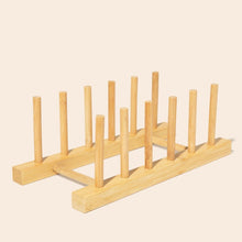 Load image into Gallery viewer, Bamboo Pegged Drying Rack
