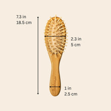 Load image into Gallery viewer, Bamboo Rounded Hair Brush | For Kids
