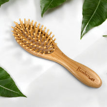 Load image into Gallery viewer, Bamboo Rounded Hair Brush | For Kids
