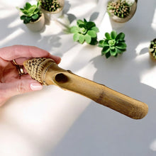 Load image into Gallery viewer, Bamboo Scoop | Cone Root Handle
