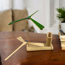 Load image into Gallery viewer, Bamboo Self Balancing Dragonfly
