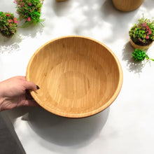 Load image into Gallery viewer, Bamboo Serving Bowl
