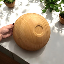 Load image into Gallery viewer, Bamboo Serving Bowl
