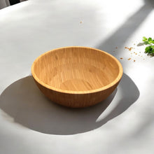 Load image into Gallery viewer, Bamboo Serving Bowl
