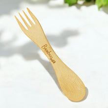Load image into Gallery viewer, Bamboo Spork Utensil
