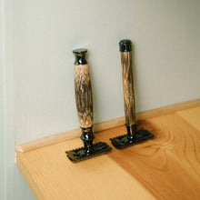 Load image into Gallery viewer, Bamboo Stainless Steel Safety Razor
