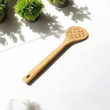 Load image into Gallery viewer, Bamboo Straining Spoon
