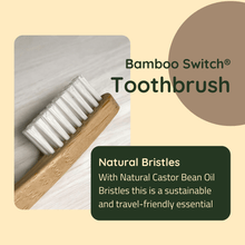 Load image into Gallery viewer, Bamboo Toothbrush | Compostable Bristle
