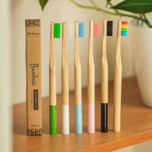 Load image into Gallery viewer, Bamboo Toothbrush | Round Handle

