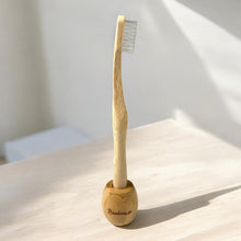 Load image into Gallery viewer, Bamboo Toothbrush Stand
