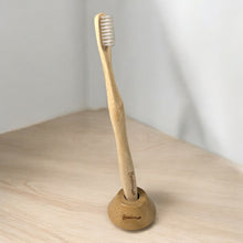 Load image into Gallery viewer, Bamboo Toothbrush Stand
