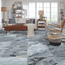 Load image into Gallery viewer, Bardiglio Gray Marble Polished Floor and Wall Tile - Large Format - Livfloors Collection
