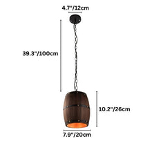 Cargar imagen en el visor de la galería, Barrel Pendant Light
