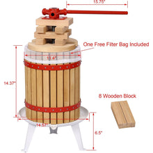 Cargar imagen en el visor de la galería, Fruit Wine Press-3.17 Gallon/12L
