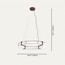 Load image into Gallery viewer, Belos Alabaster Chandelier
