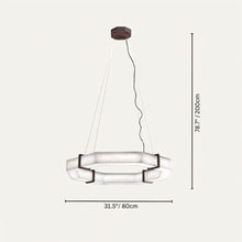 Load image into Gallery viewer, Belos Alabaster Chandelier
