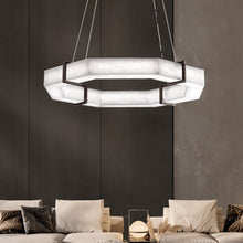 Load image into Gallery viewer, Belos Alabaster Chandelier
