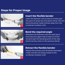 Load image into Gallery viewer, BendAid™ Flexible Easy Bender Kit for Split System Copper Linesets - 13 Ft.
