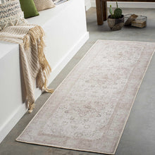 Cargar imagen en el visor de la galería, Bethany Vintage Flat Pile Washable Rug

